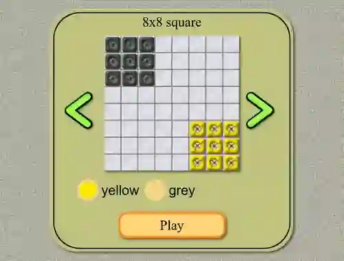 Gioco Ugolki  Halma in linea