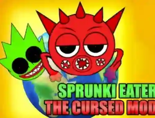Gioco Sprunki Eater The Cursed Mod in linea