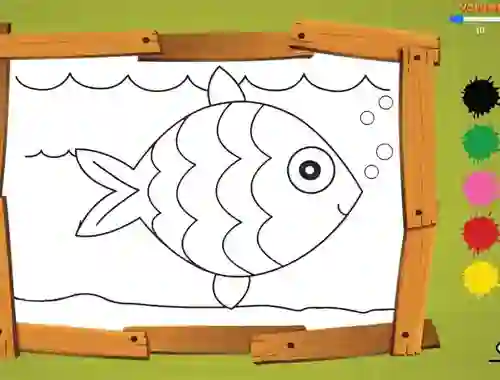 Gioco Kids Colour Game in linea