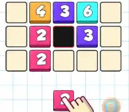 Gioco Number Merging Challenge in linea