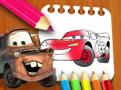 Gioco Cars Coloring Book in linea