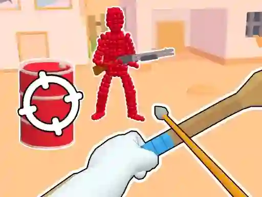 Gioco Stickman Archer: Shooting Arrows at Reds in linea