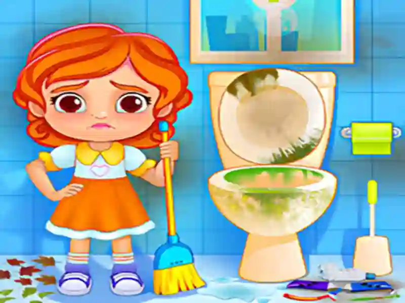 Gioco Kids House Cleanup in linea