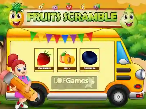 Gioco Fruits Scramble in linea