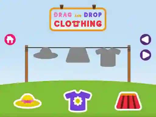 Gioco Drag and Drop Clothing in linea