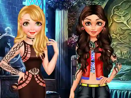 Gioco Princess Bad Girls Makeover in linea