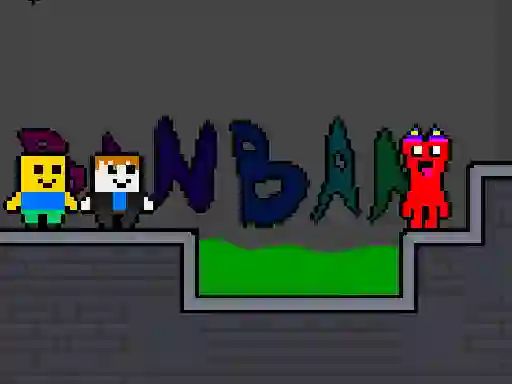 Gioco NoobLox vs Garten 2 Player in linea