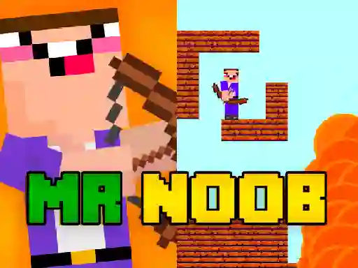 Gioco Mr Noob vs Zombies in linea
