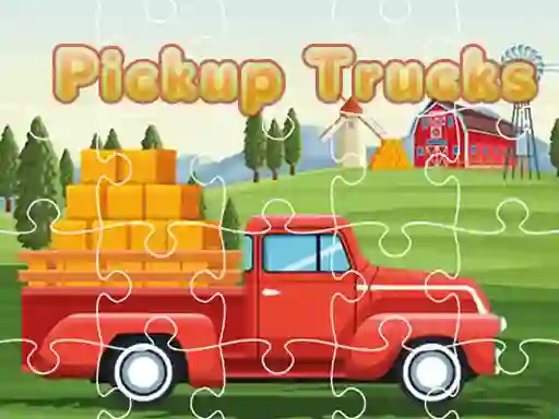 Gioco Pickup Trucks Jigsaw in linea