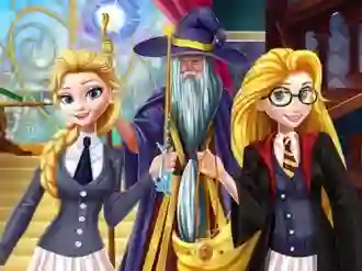 Gioco Princesses at School of Magic in linea
