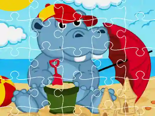 Gioco Hippo Jigsaw in linea