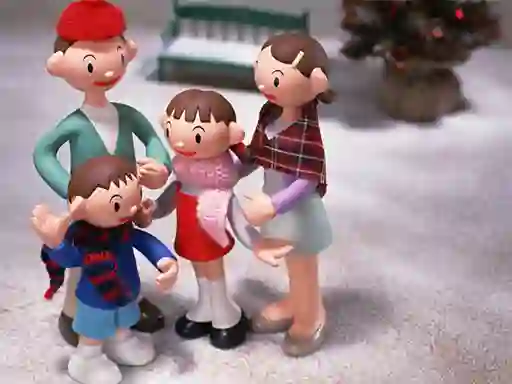 Gioco Christmas Clay Doll Puzzle in linea