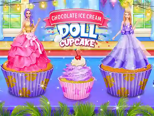Gioco Ice Cream Doll Cake Maker in linea