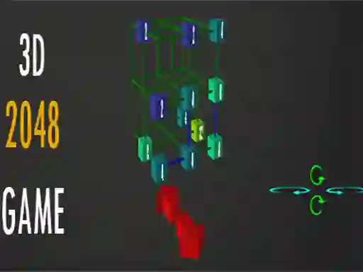 Gioco 2048 - 3D in linea
