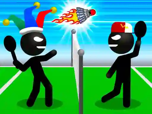 Gioco Stickman Sports Badminton in linea