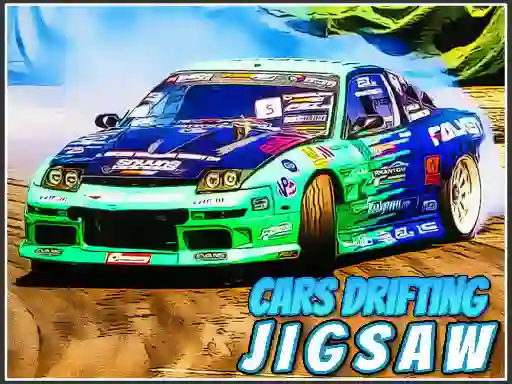Gioco Cars Drifting Jigsaw in linea