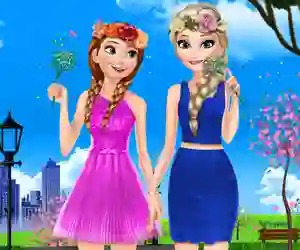 Gioco Sisters Spring Day in linea