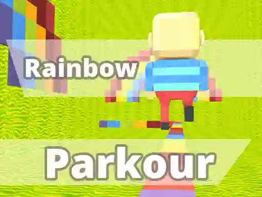 Gioco KOGAMA Rainbow Parkour in linea