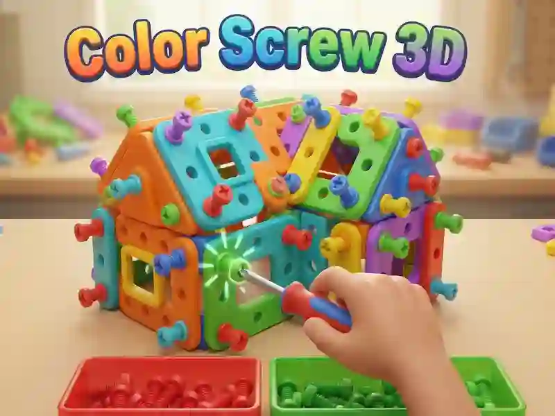 Gioco Color Screw 3D in linea