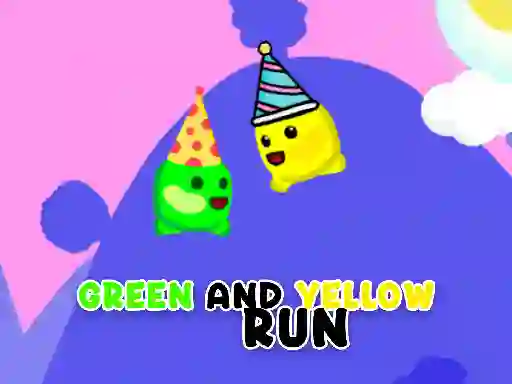 Gioco Green and Yellow Run in linea