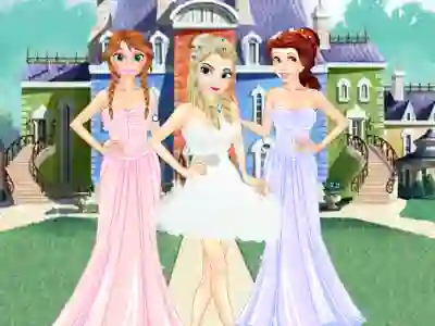 Gioco Girls Ball Dress up in linea