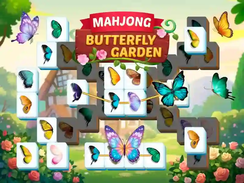 Gioco Mahjong Butterfly Garden in linea