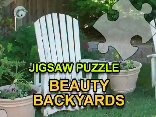 Gioco Jigsaw Puzzle: Beauty Backyards in linea