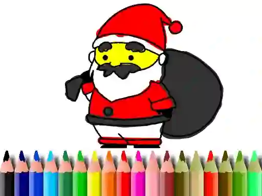 Gioco Back To School: Santa Claus Coloring in linea