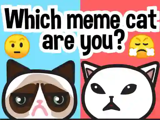 Gioco Which Meme Cat Are You? in linea