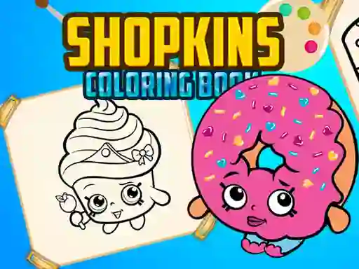 Gioco Shopkins Coloring Book in linea