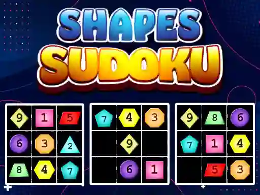 Gioco Shapes Sudoku in linea