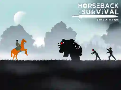 Gioco Horseback Survival Zombies Escape in linea