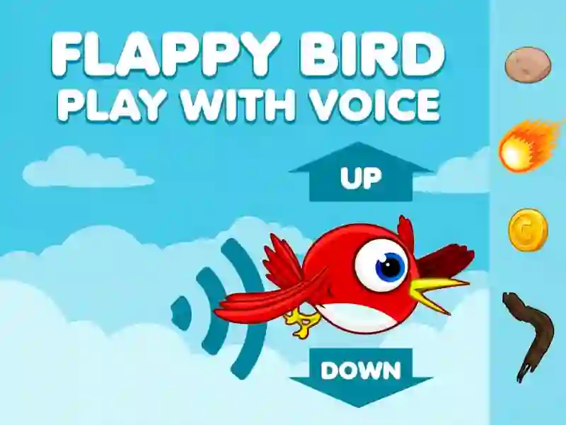 Gioco Flappy Bird Play with Voice in linea