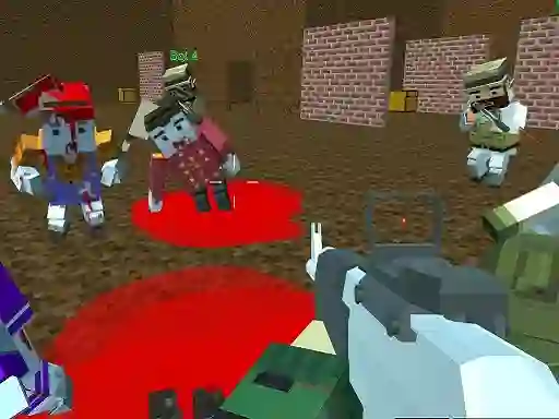 Gioco Blocky Warfare The Aweper Zombie in linea