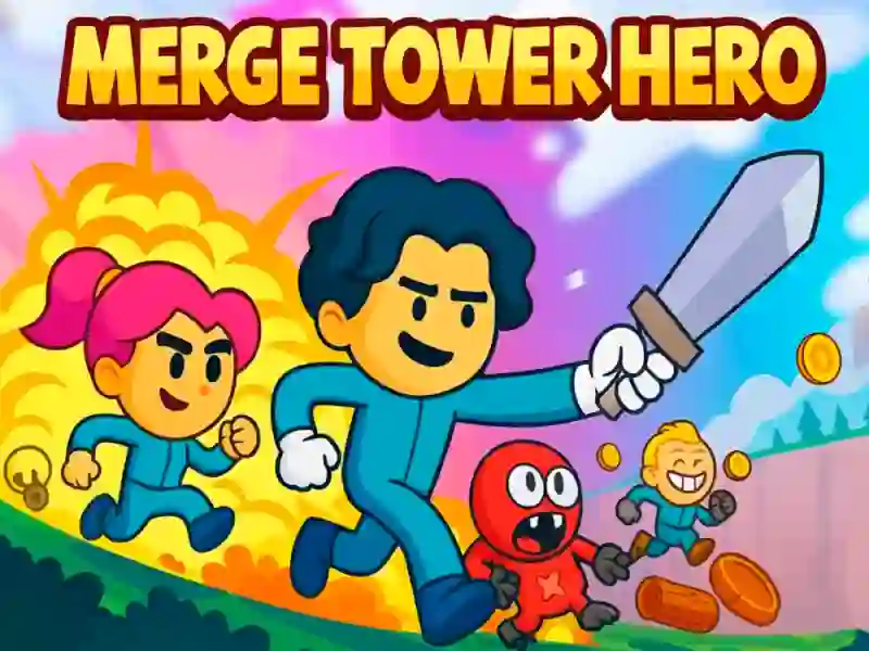 Gioco Merge Tower Hero in linea