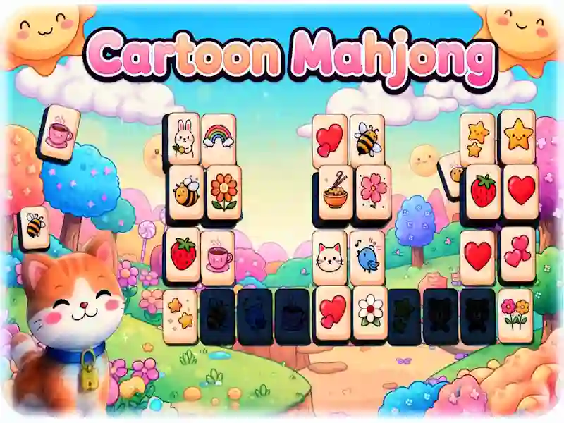 Gioco Cartoon Mahjong in linea