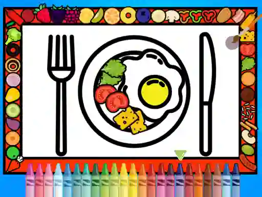 Gioco Color and Decorate Dinner Plate in linea
