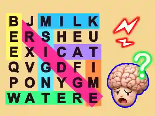 Gioco Fillwords: Find All the Words in linea