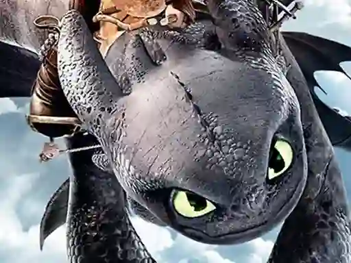 Gioco How To Train Your Dragon Jigsaw Puzzle Collection in linea