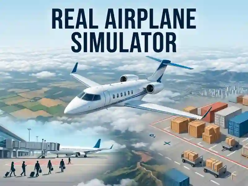 Gioco Real Airplane Simulator in linea
