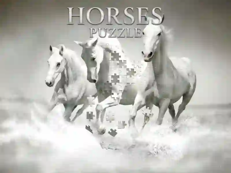 Gioco Horses Puzzle in linea