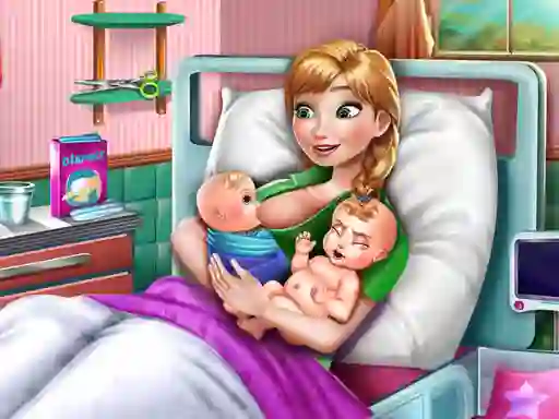 Gioco Ice Princess Twins Birth in linea