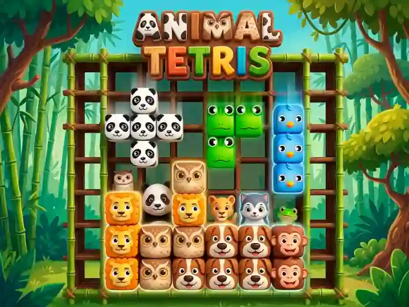 Gioco Animal Tetris in linea