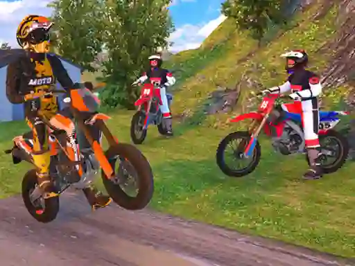 Gioco Motocross Driving Simulator in linea