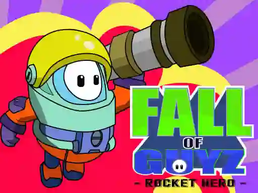 Gioco Fall Guys Rocket Hero in linea