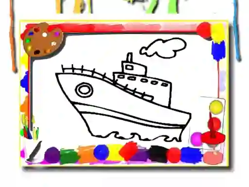 Gioco Back To School: Cartoon Coloring Time in linea