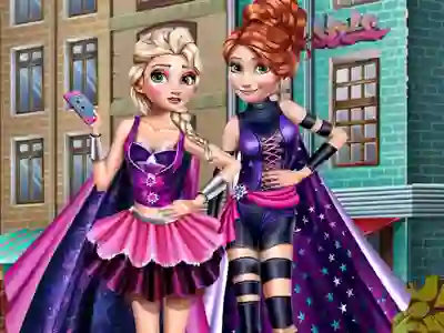 Gioco Superhero Spring Princess Dress Up in linea