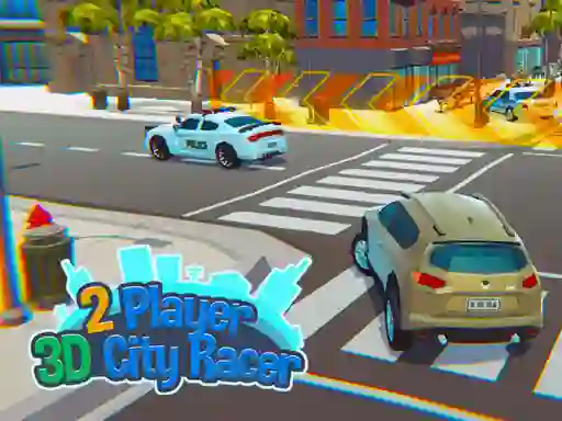 Gioco 2 Player 3D City Racer in linea