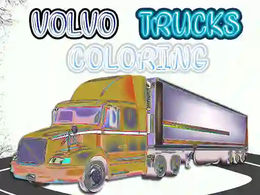 Gioco Volvo Trucks Coloring in linea