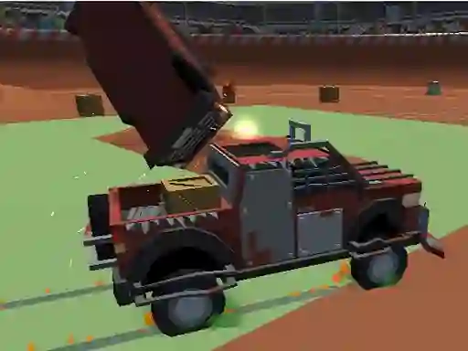 Gioco Pixel Car Cash Demolition V1 in linea